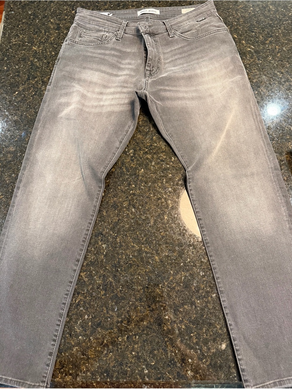 Mavi Men's Slim Fit Gray Jeans